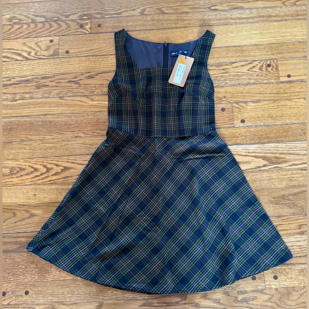 NWT Princess Highway Pinafore Dress Schoolgirl Flannel dress